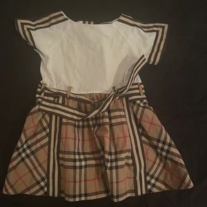 Toddler Authentic Burberry Dress